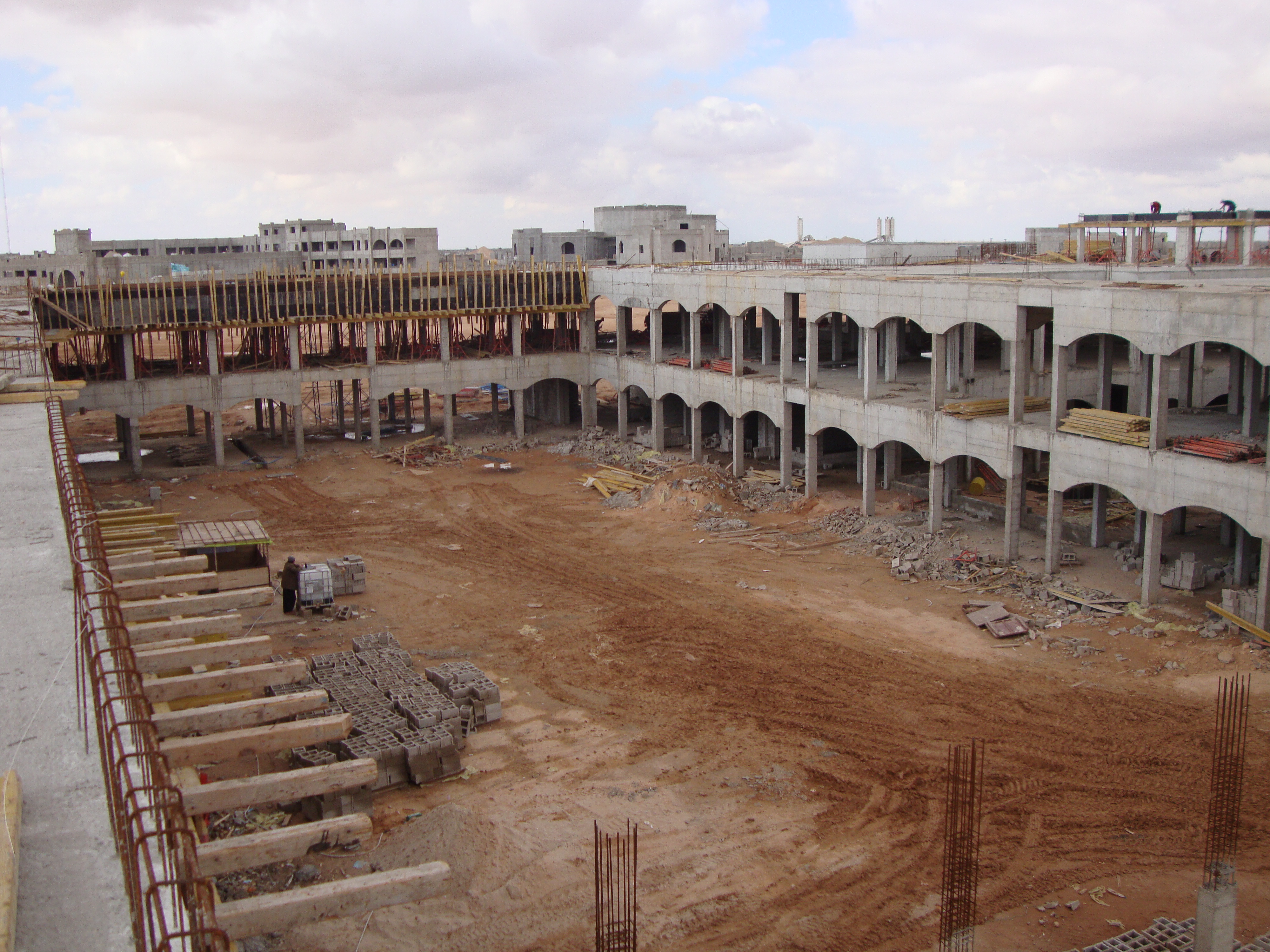 Al-Assa Projesi - Hiper Market Binası - Zuwara / LIBYA