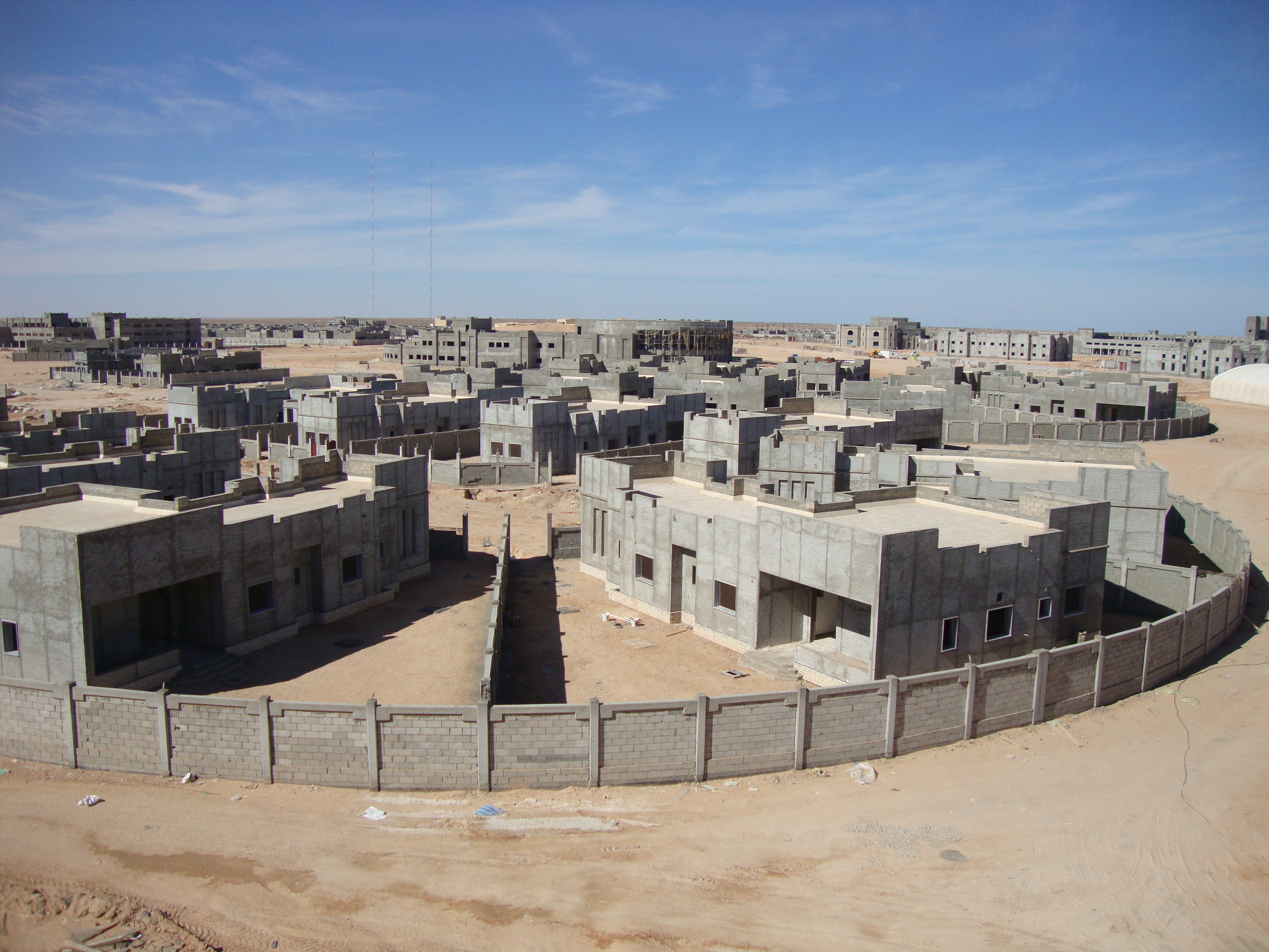 Al-Assa Projesi - Villa Duvarları - Zuwara / LIBYA