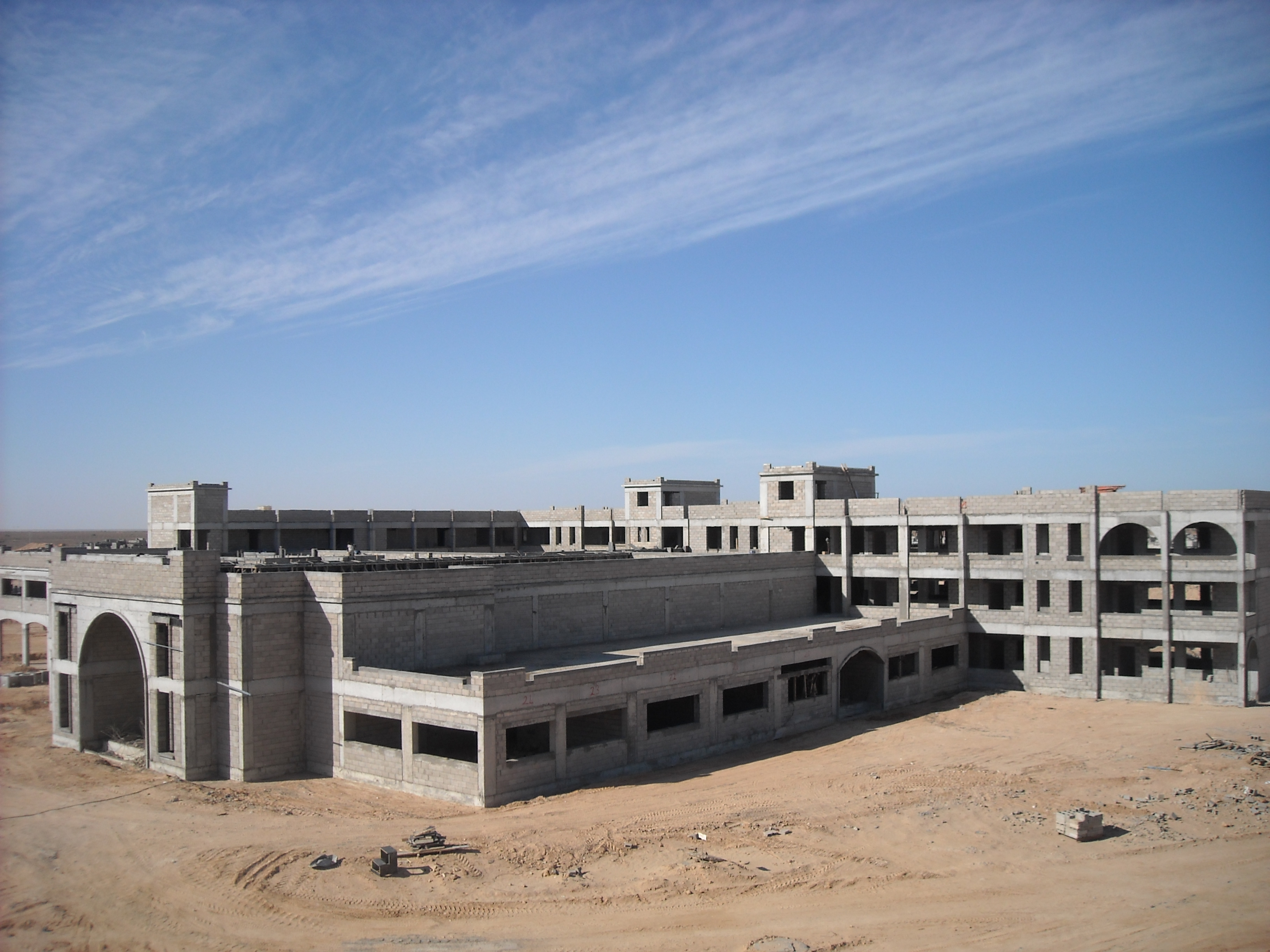 Al-Assa Projesi - Okul Binası - Zuwara / LIBYA